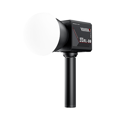 ZGRL-80  60W COB handheld bi-color built-in battery video filling light  for Live broadcast room, photographying video