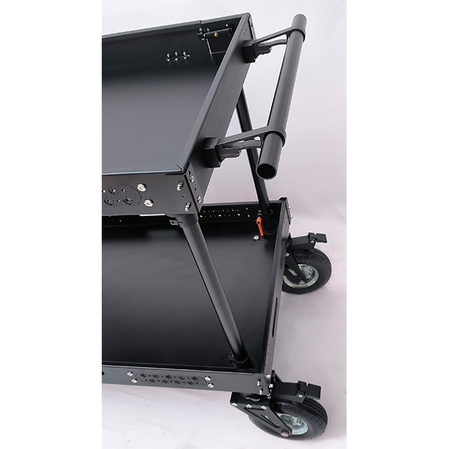 300KG PAYLOAD M SIZE 8 INCHES WHEELS QUICK-RELEASE CINE VIDEO PRODUCTION CAMERA CART