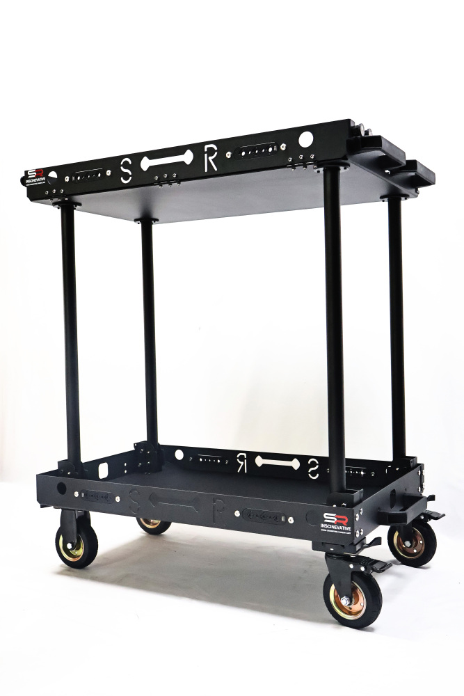 150KG payload compact  lightweight portable convenient quick-release cine video production camera cart