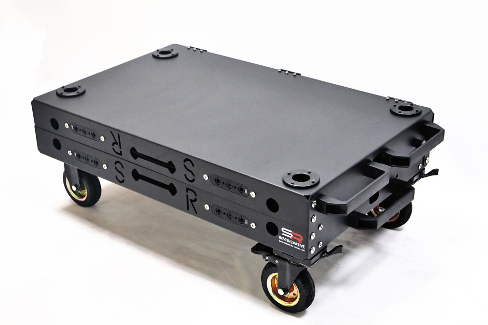 150KG payload compact  lightweight portable convenient quick-release cine video production camera cart