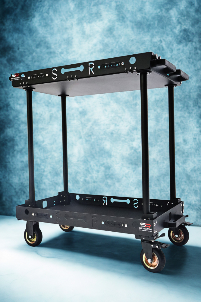 150KG payload compact  lightweight portable convenient quick-release cine video production camera cart
