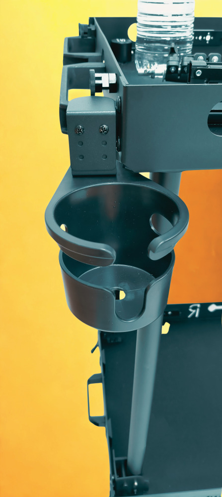 Multifunctional 180° Rotatable Cup Holder Storage holder for CROWNYING Camera Cart
