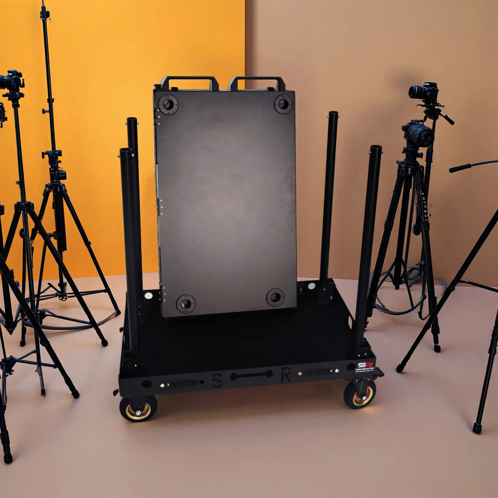150KG payload compact  lightweight portable convenient quick-release cine video production camera cart