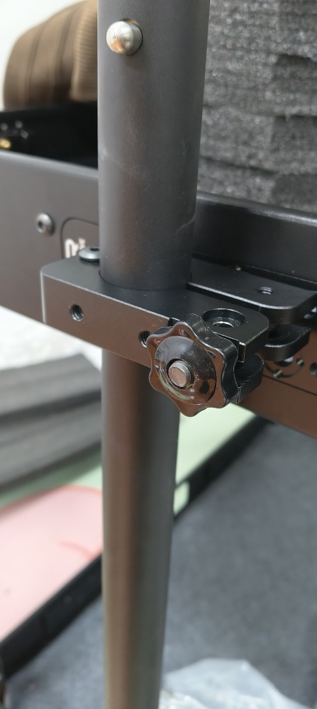 SR INSCINEVATIVE multi-functional φ32-35mm tube clamp with tunning knob for CROWNYING,CROWNYING-SE,FLASH,AURA CAMERA CART