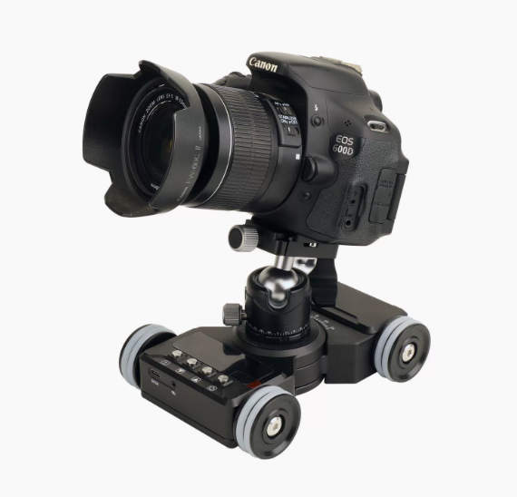Mobile phone video shooting desktop Camera trolley and photography trolley for mirrorless cameras, action camera with APP remote control and automatic synthesis