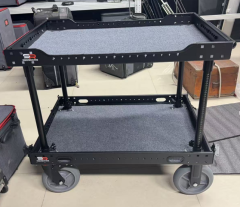 Aura cart with 8 inches solid rubber wheels