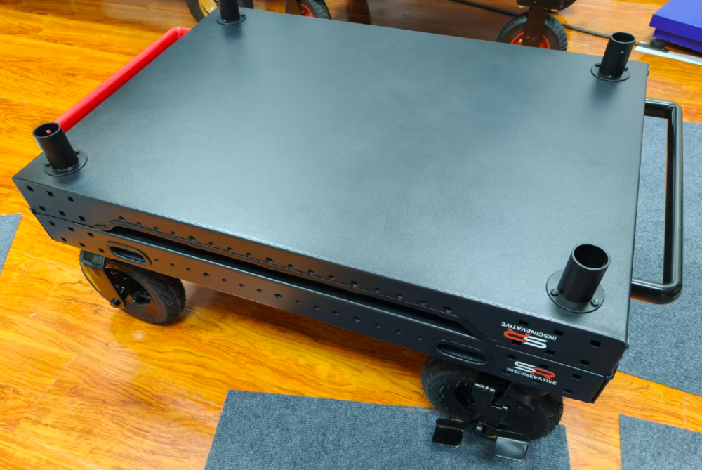 SR INSCINEVATIVE AURA CART  33" 200KG payload collapsible portable film cart, camera cart mobile workstation
