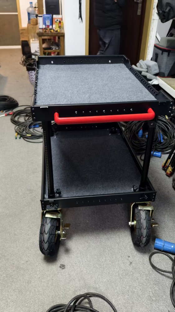 SR INSCINEVATIVE AURA CART  33" 200KG payload collapsible portable film cart, camera cart mobile workstation