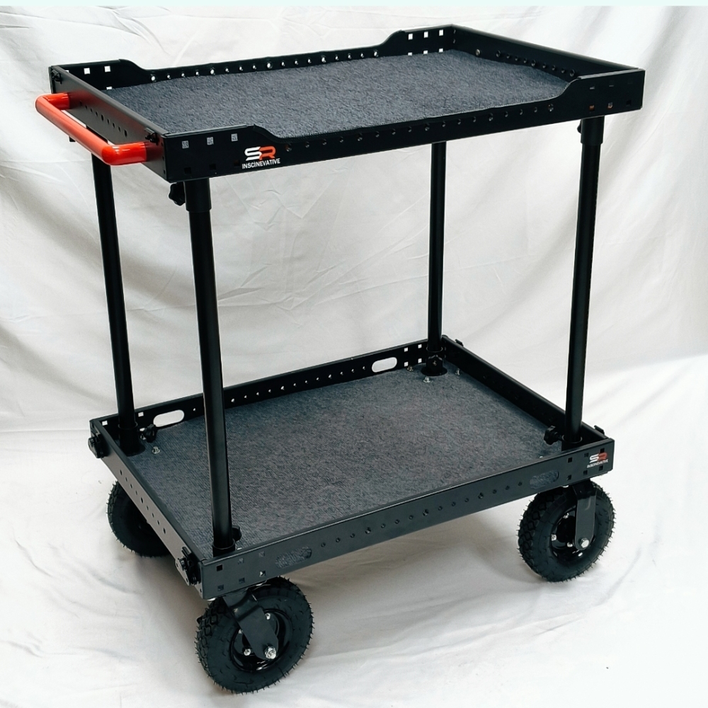 SR INSCINEVATIVE AURA CART 33" 200KG payload collapsible portable film cart inflatable wheels version