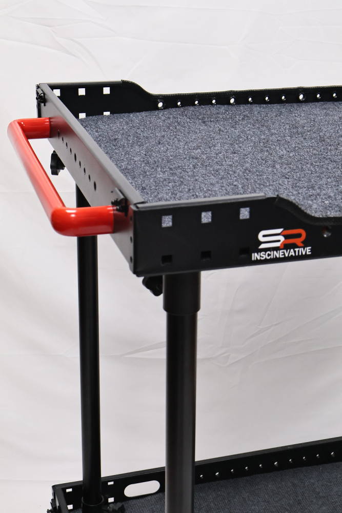 SR INSCINEVATIVE AURA CART 33" 200KG payload collapsible portable film cart inflatable wheels version