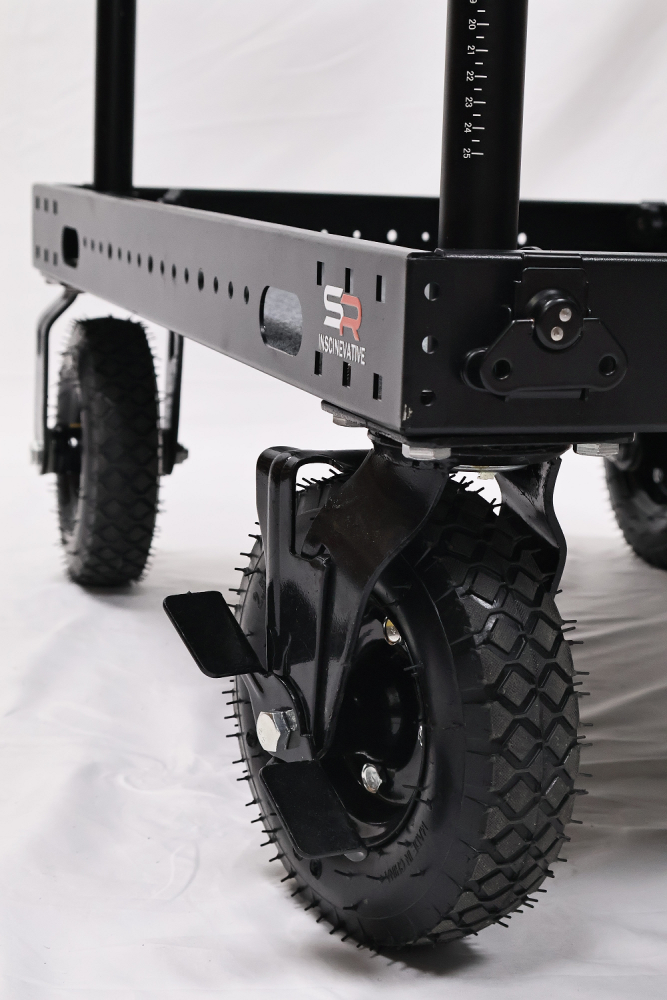 SR INSCINEVATIVE AURA CART 33" 200KG payload collapsible portable film cart inflatable wheels version