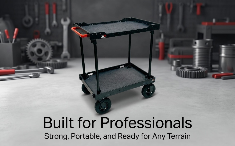 SR INSCINEVATIVE AURA CART 33" 200KG payload collapsible portable film cart inflatable version