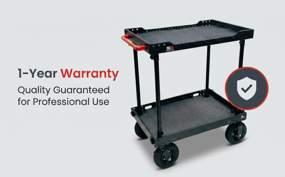 SR INSCINEVATIVE AURA CART 33" 200KG payload collapsible portable film cart inflatable version