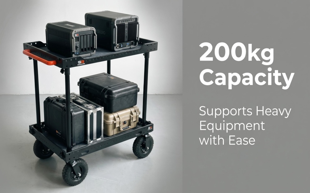 SR INSCINEVATIVE AURA CART 33" 200KG payload collapsible portable film cart inflatable version