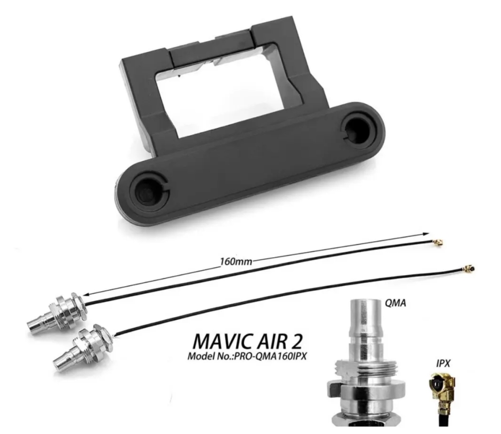 ALIENTECH DUO3 2.4G/5.2G/5.8G Signal Booster Repeater FPV Racing Drones 9g Accessories Compatible with Air 2 Model