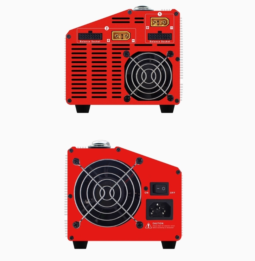 UP1200AC DUO 15A Dual Channels 6-12S Agricultural Drone 1200W Inspection Aerial Photography Lipo/LIHV Battery Balanced Charger