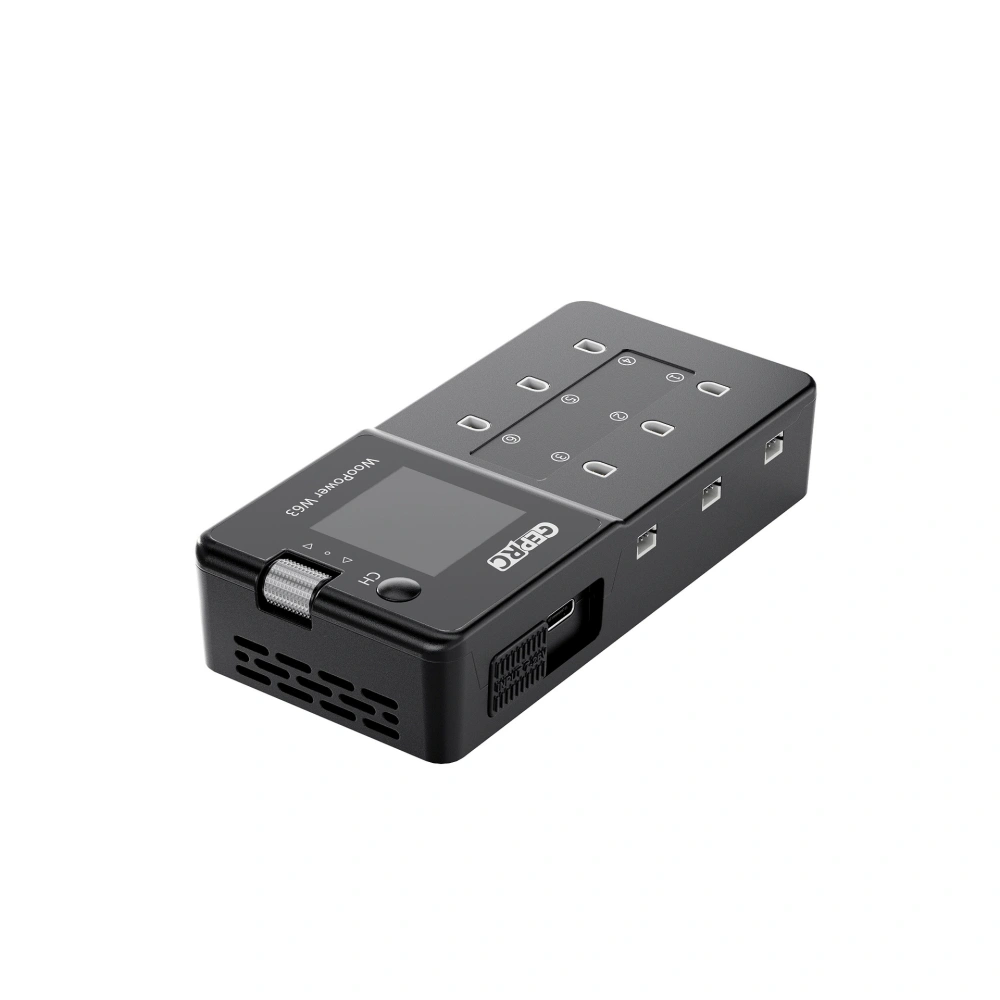 WooPower W63 1S 3A Charger Six Independent Ports Multi-Function XT60 6 Channel Drones Accessory Lipo Battery Balance Discharger