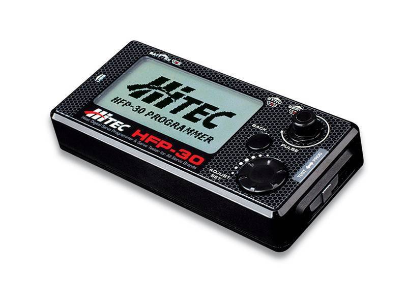 4.8-8.4V HFP-30 Servo Tester Hand-held Digital Servo Actuator Programmer LCD Screen for All Servo Drones Accessory