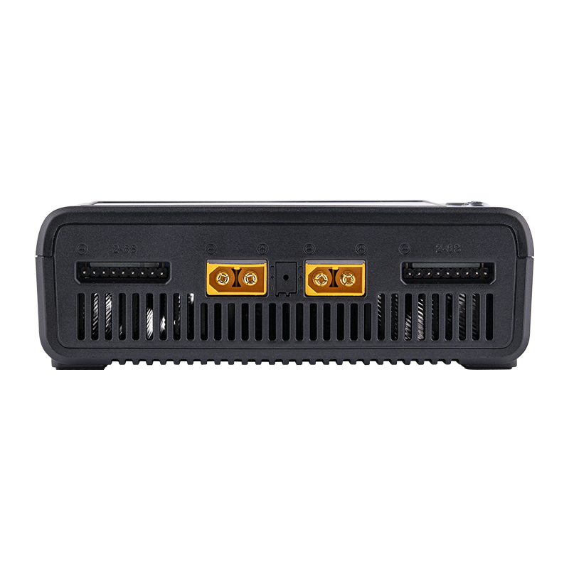 ToolkitRC M8D 1600W 1-8S Dual Channel Touch Screen RC Lipo Folding LIHV Life Battery with 65W Fast Charge Made Durable Plastic