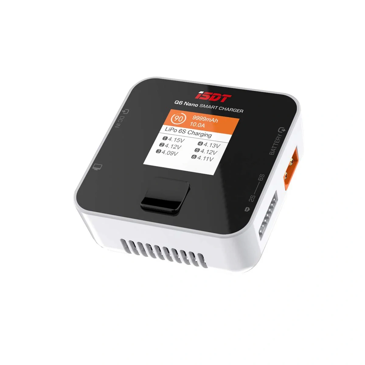 ISDT Q6 Nano Smart RC Battery Charger 2~6S Lithium LiHV LiIon 200W 8A DC Lipo Battery Discharger for Drones Accessories