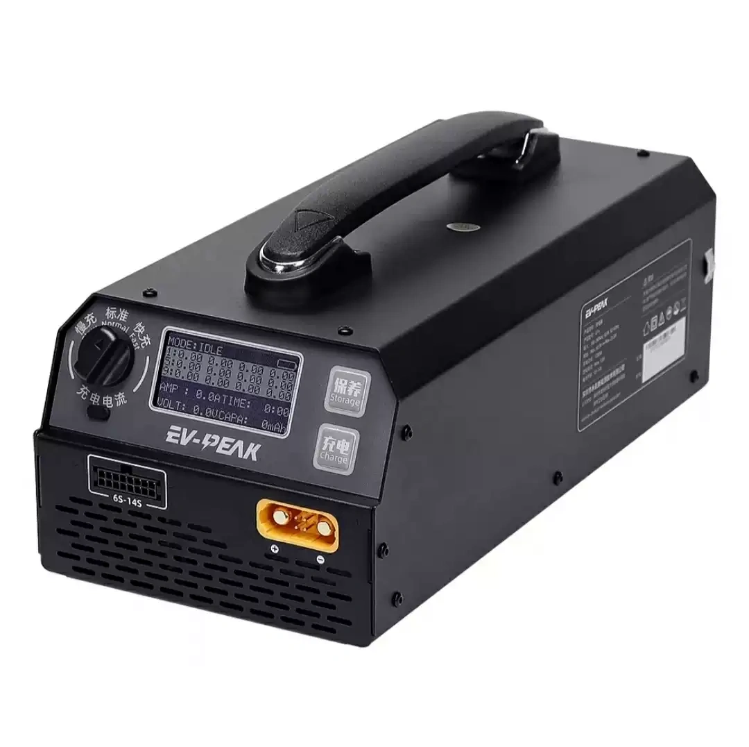 U1+ Intelligent 50W Smart Charger for LiPo/LiHV 25A Discharger for Agriculture Spraying RC Battery Charging Drone Accessories