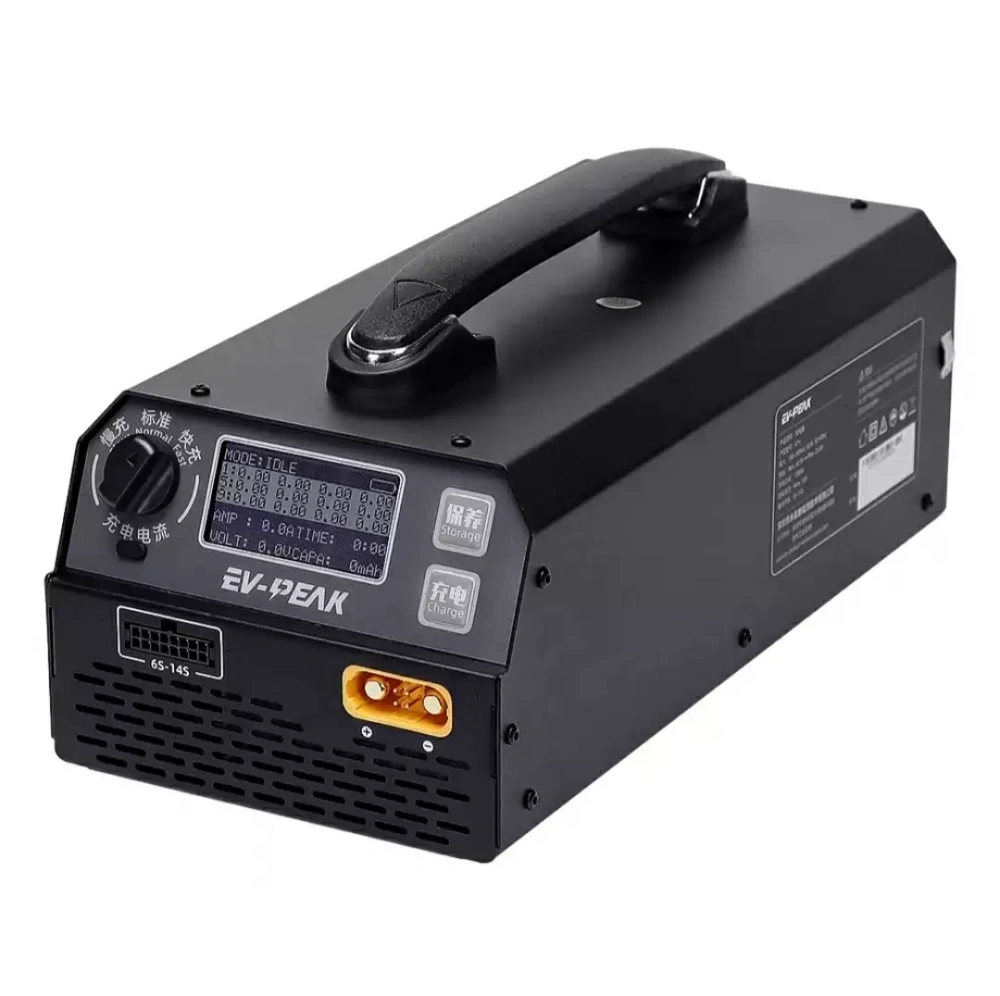 U1+ Intelligent 50W Smart Charger for LiPo/LiHV 25A Discharger for Agriculture Spraying RC Battery Charging Drone Accessories