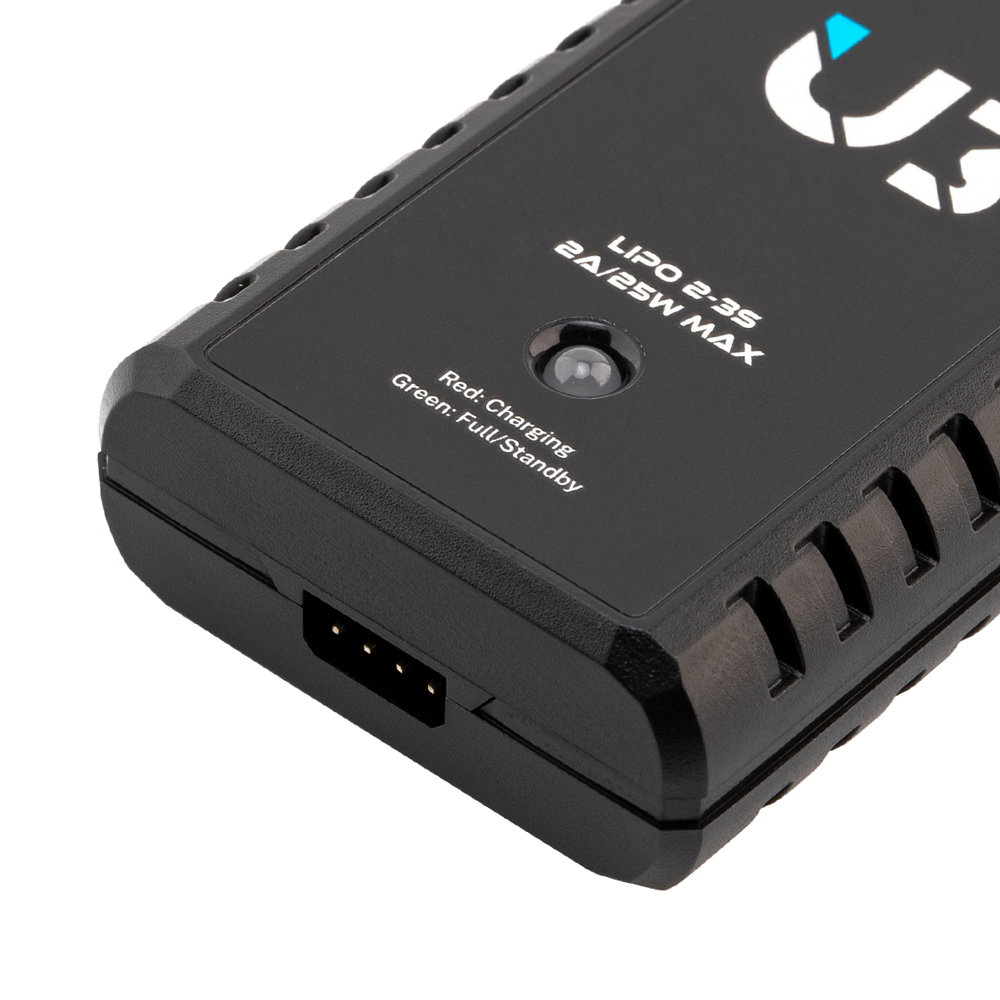 Toolkitrc U3 USB-C Charger Smart Flight Controller Storage Plastic Metal for 2-3S & 4-8S 2A 25W Car Aircraft Drone Models Power