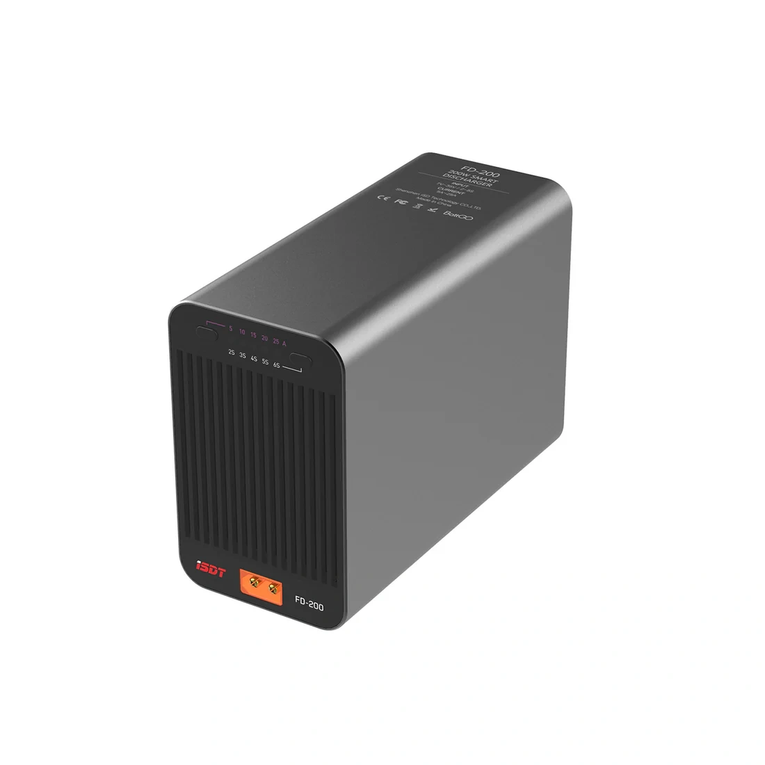 ISDT FD-200 200W 25A Smart Wireless APP Control Discharger 2-8S Lipo Battery Discharging for Drones Accessories