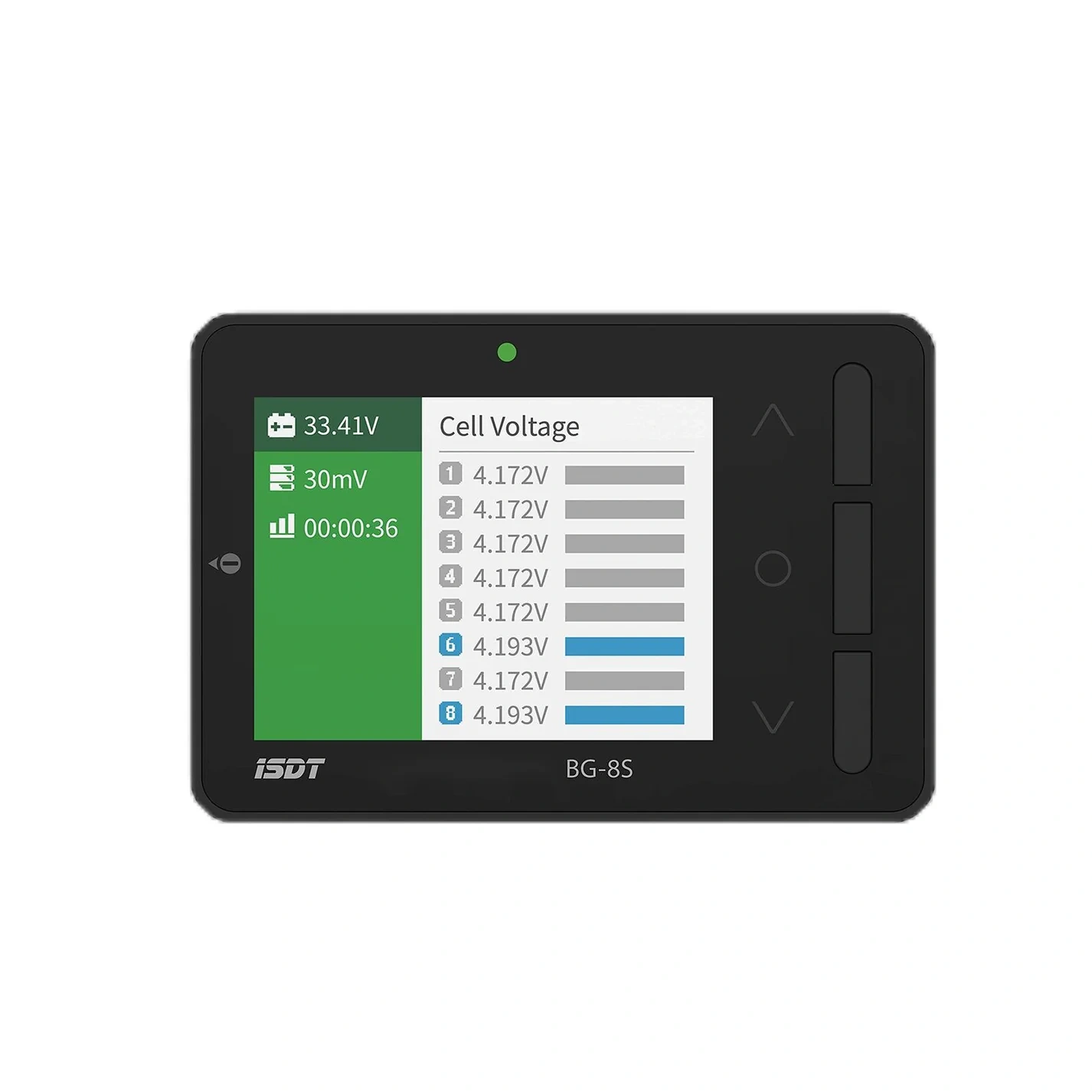 ISDT BattGo BG-8S Digital LCD Display Battery Capacity Checker and Balancer Tester for Drones Accessories