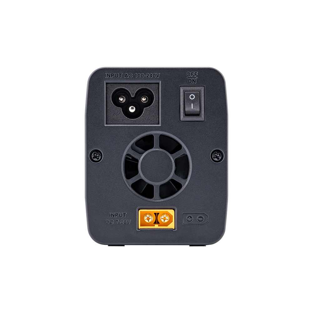 ToolkitRC P200 V2 65W Fast Charging Desktop Power Supply New Mini USB 4.0mm Banana Female Port Adjustable 1-30V Charger Adapter