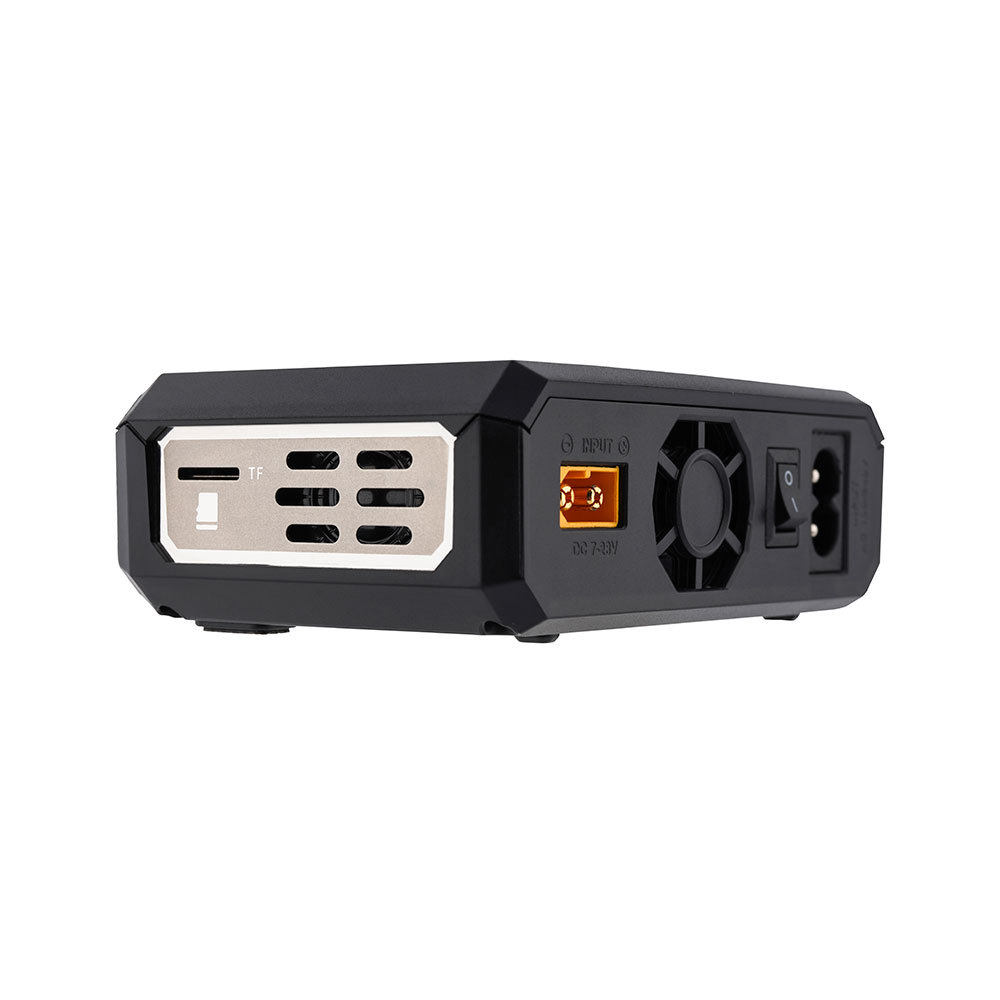 ToolkitRC M7Ac Charger Dual Output 100W AC & 300W DC XT 60 XT 30 Connector New Plastic RC Model Lipo Battery