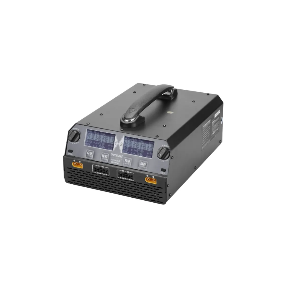 U4-XT90 Smart Battery Balance Fast Charger Dual Channels 1600W 20A for 6S-12S Batteries 15W Output Power for FPV Agriculture