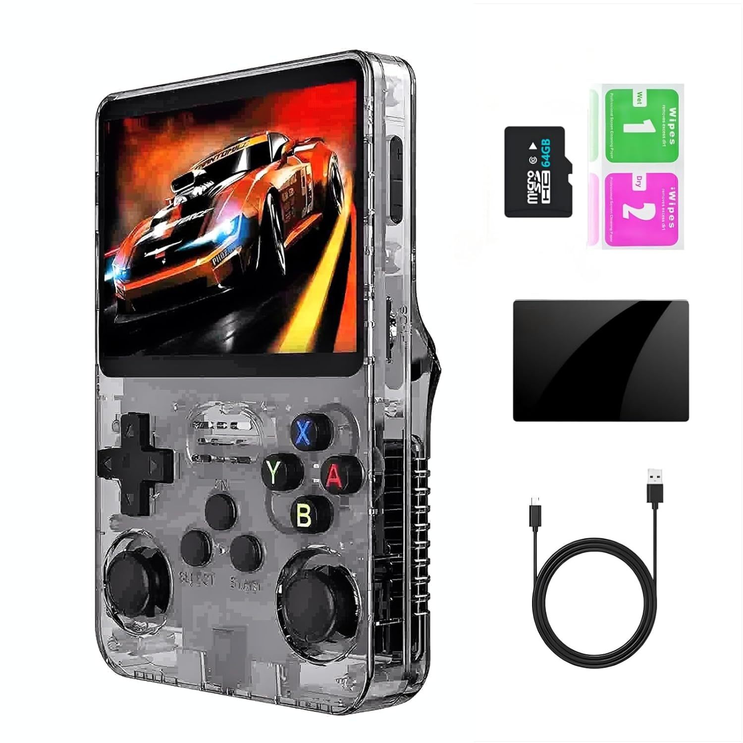 R36S Retro Handheld Gaming Console with Linux Gaming System 13 Emulator 3.5-Inch IPS Screen