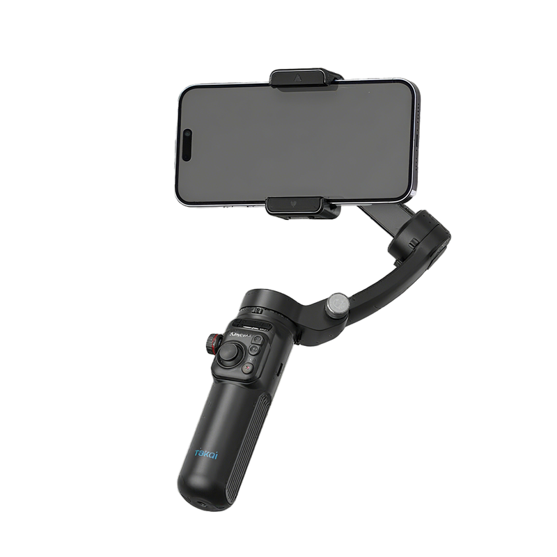 M02 Intelligent Anti-shake AI Face Tracking Phone Gimbal Stabilizer 3-axis Wireless Remote Zoom Control Foldable for Vlogger
