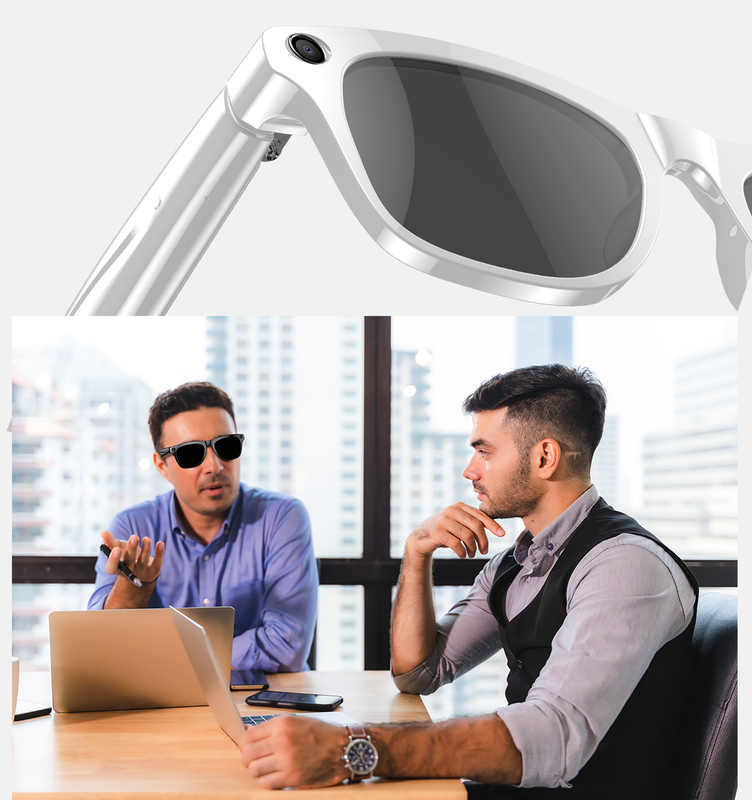 GBE-Smart Glasses-XK One Pro AI Camera AI Assistant 720P Video Translation Object Recognition for Calling Music Control