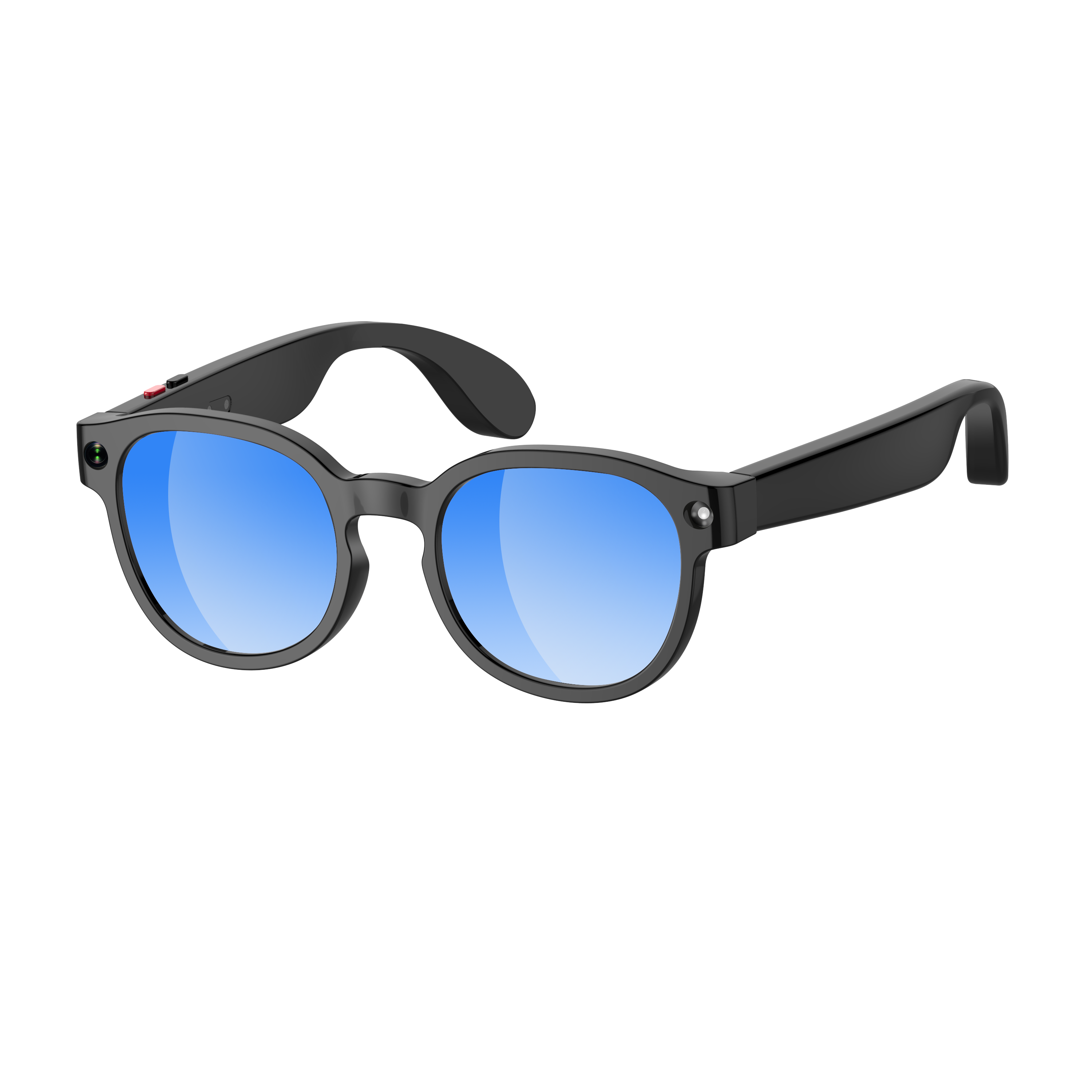 AIMB S1 AI Smart Glasses Camera Real Time Translation Multi-Language Video Voice Recording IP67 Waterproof 1080P HD Shooting