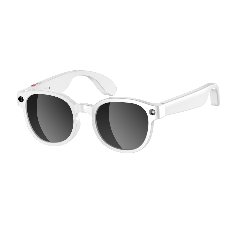 AIMB S1 AI Smart Glasses Camera Real Time Translation Multi-Language Video Voice Recording IP67 Waterproof 1080P HD Shooting