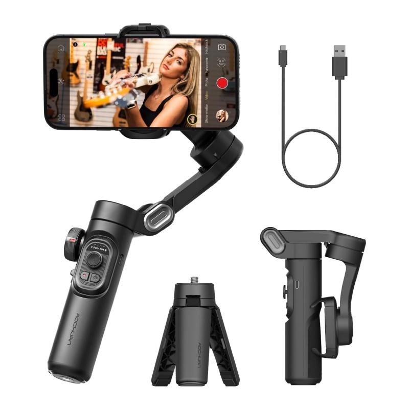 Aochuan Smart XE Mobile Phone Gimbal Three-Axis Stabilizer