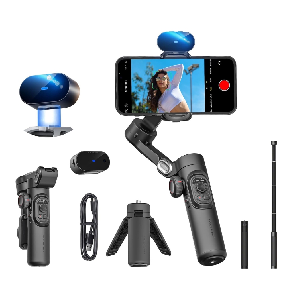 Aochuan Smart XE Mobile Phone Gimbal Three-Axis Stabilizer