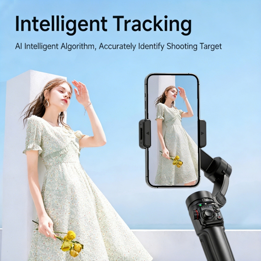 M05 Handheld Stabilizer Gimbal 3-axis Anti-Shake AI Face Tracking