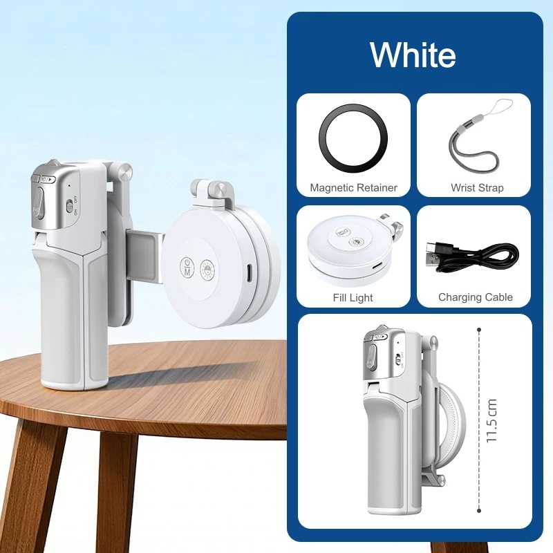 Z3 Zoom Magnetic Foldable Selfie Stick Mini Portable Phone Holder Stabilizer