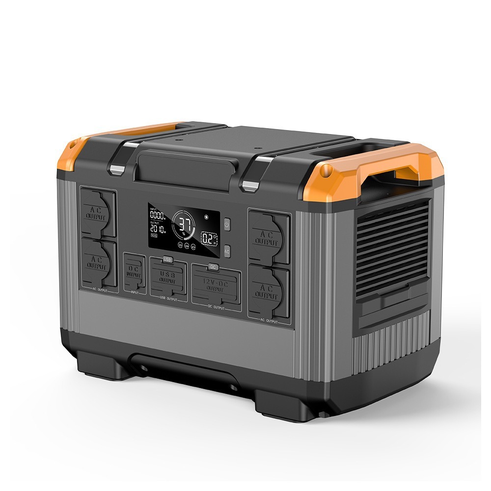 2400W 2016WH 220V Outdoor Pure Sine Wave UPS Portable Power Supply Station