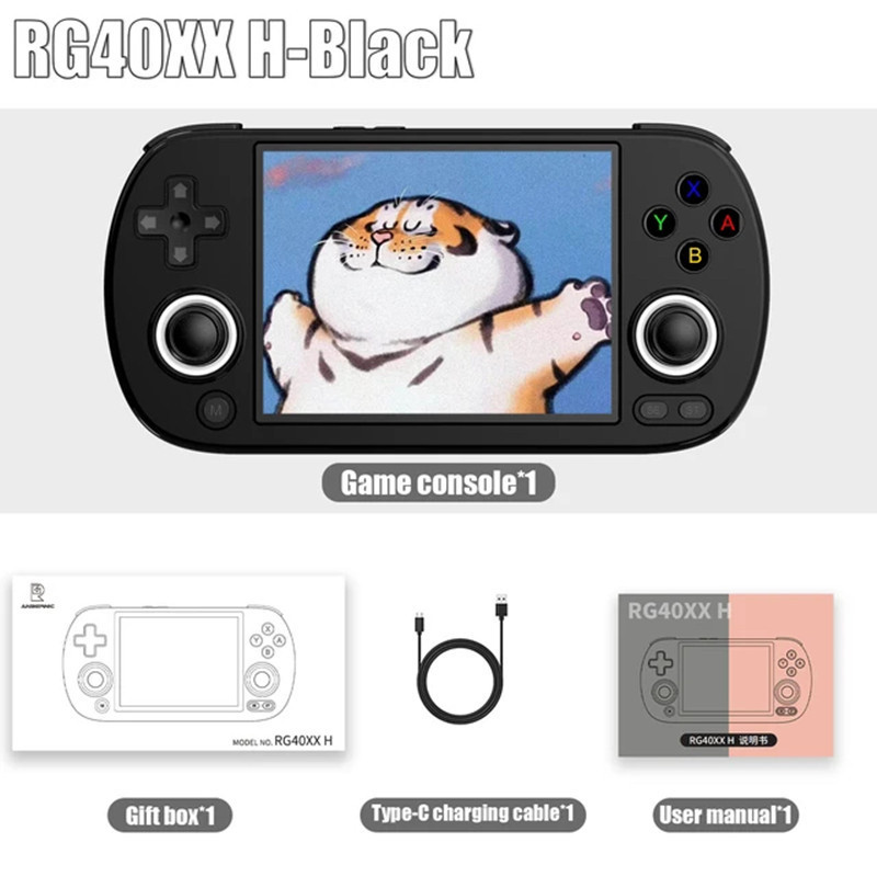 RG40XX H Retro Ultra-Thin 4 Inch 64GB Linux Handheld Game Console