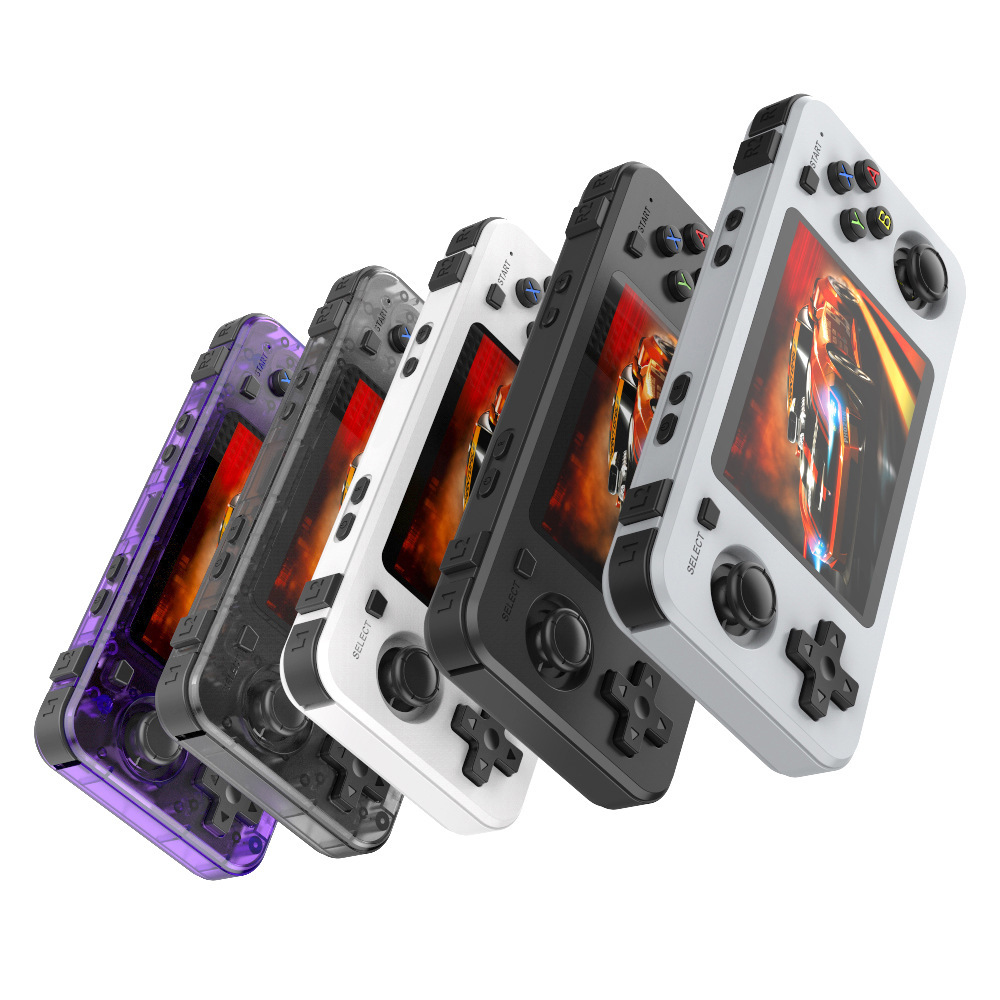 R36H Retro 64GB 3.5-Inch IPS Screen Handheld Game Console