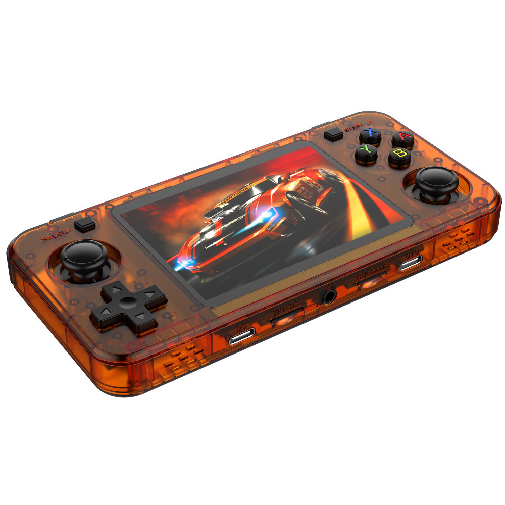 R36H Retro 64GB 3.5-Inch IPS Screen Handheld Game Console