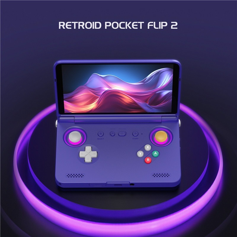 Retroid Pocket Flip 2 Retro Game Console