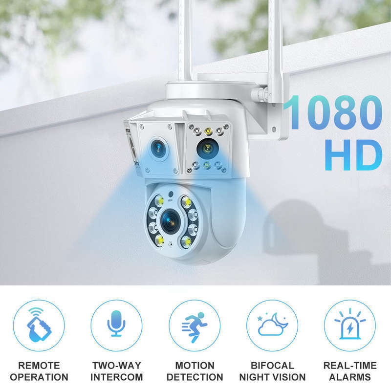 K30 Home Camera 1080P Night Vision Dual Lens