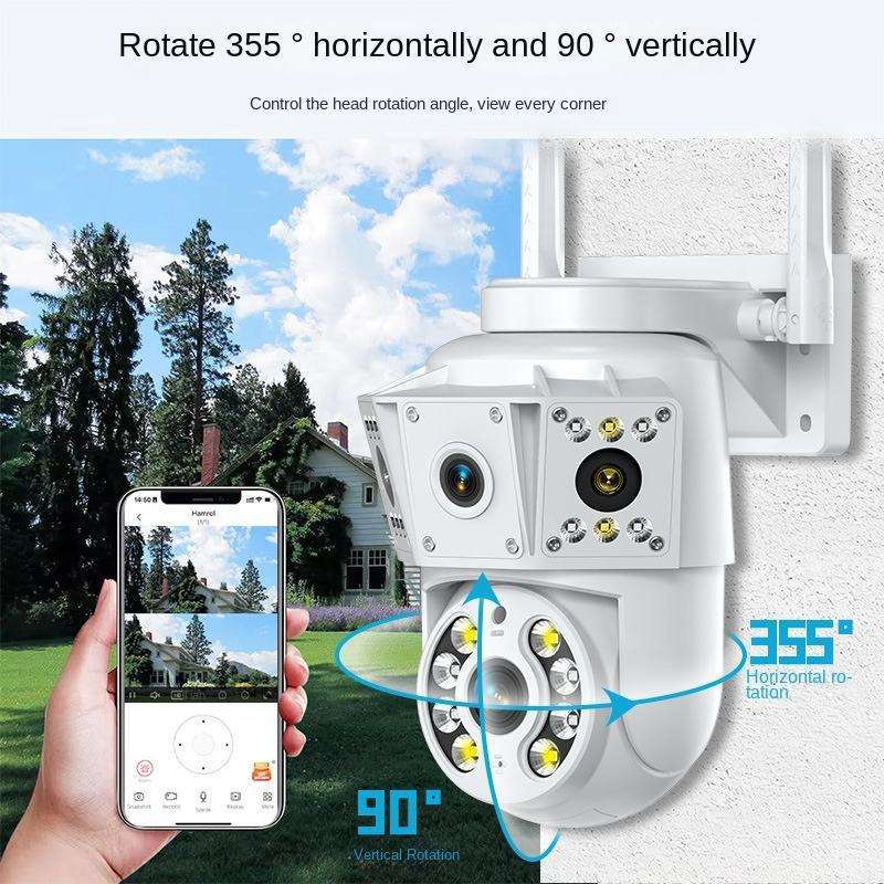 K30 Home Camera 1080P Night Vision Dual Lens