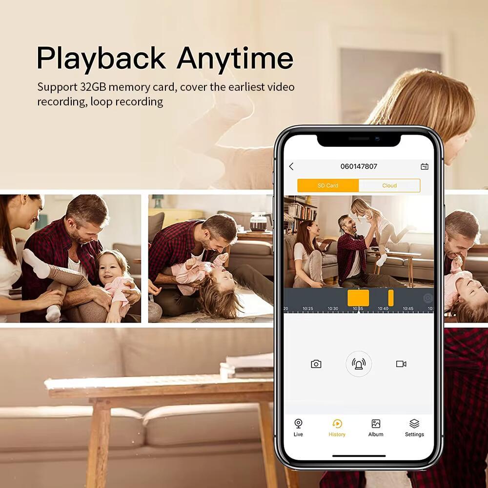 A3 Mini PTZ Wireless HD Home Camera