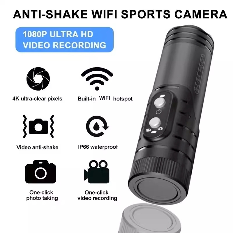 DV5000 4K WiFi Anti-Shake Action Camera